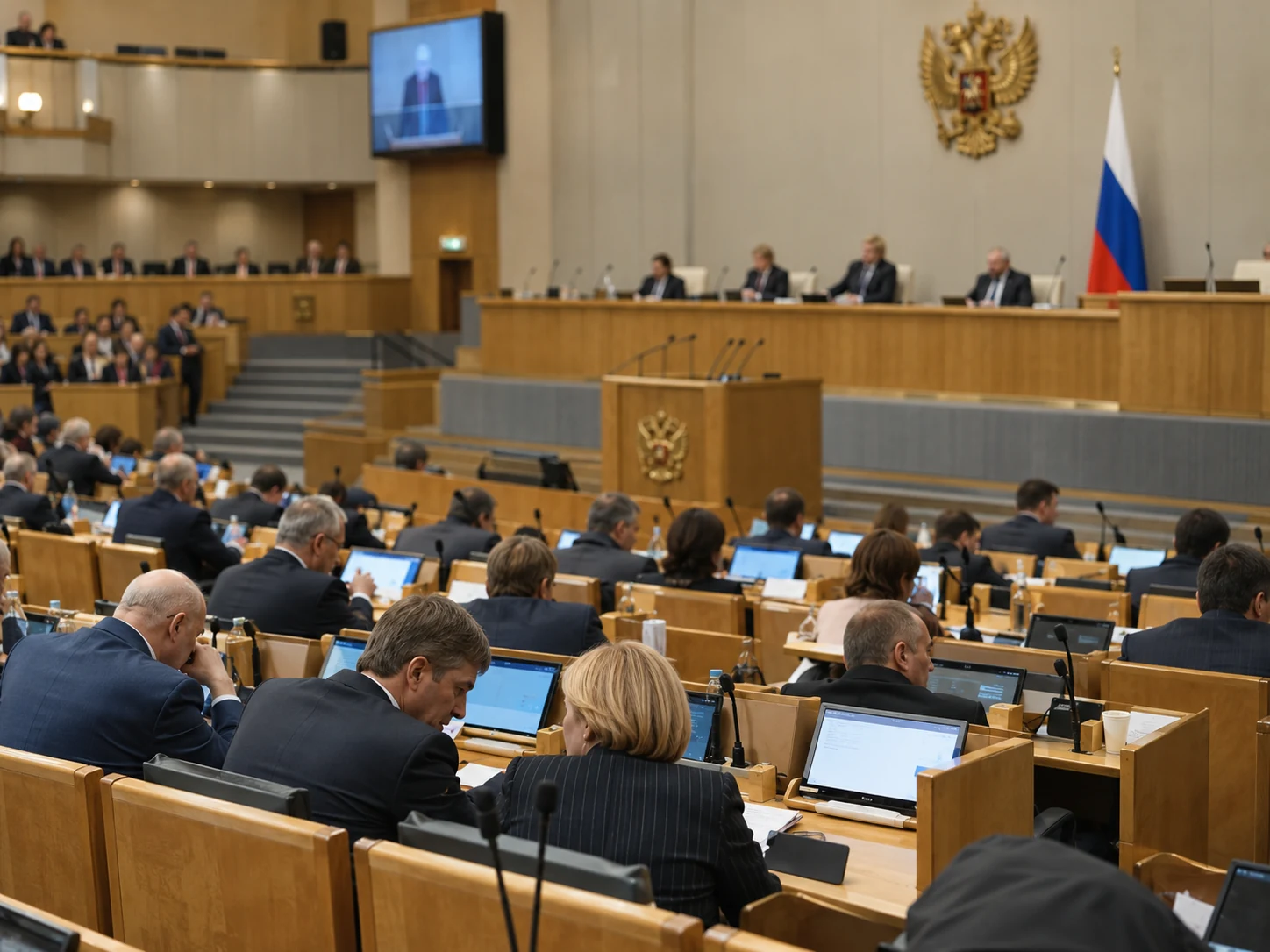 Работа парламента Российской Федерации
