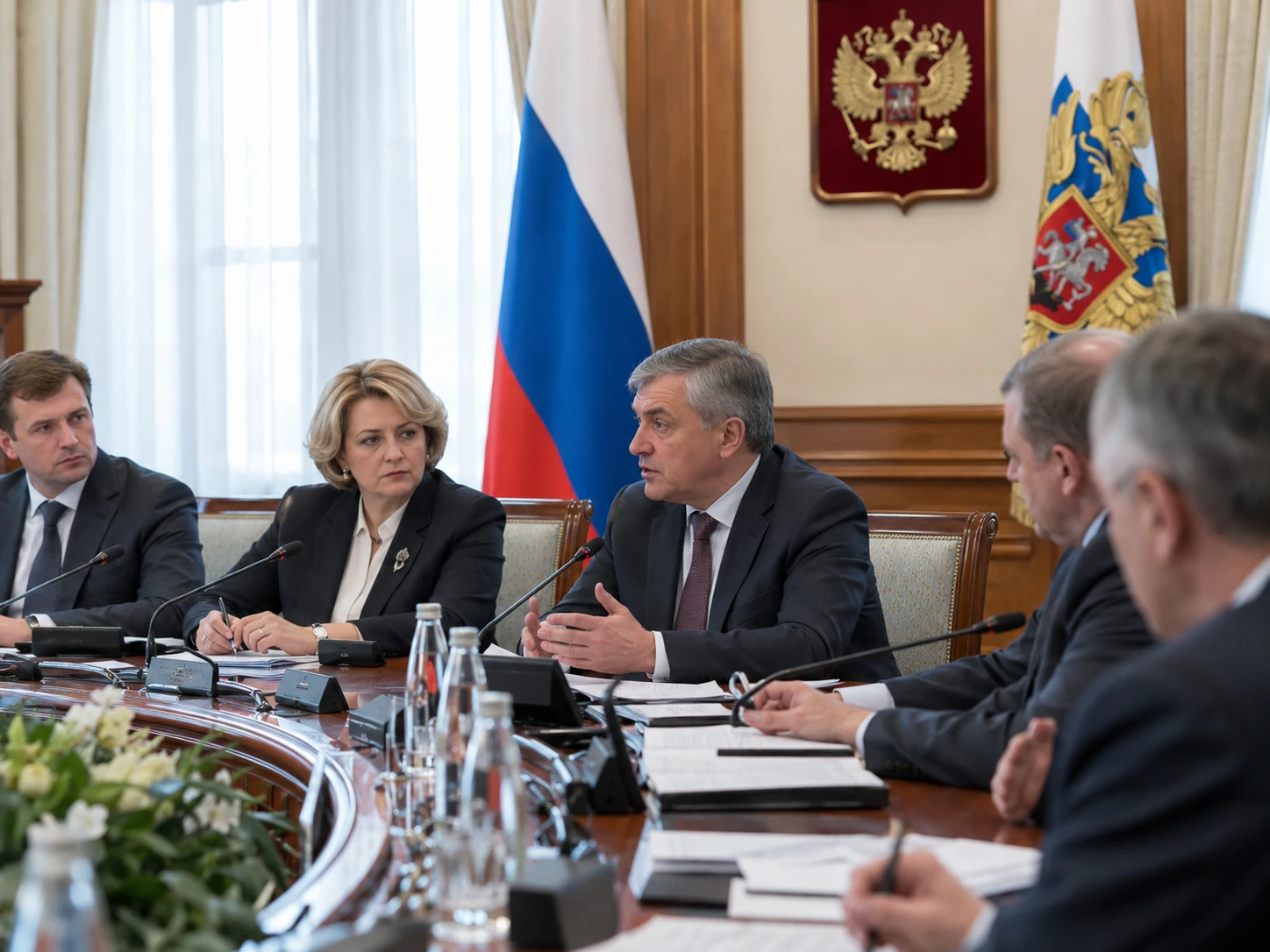 Рабочее заседание с участием представителей органов государственной власти